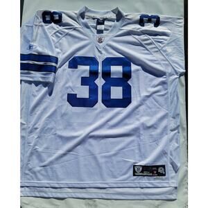 Dallas Cowboys Football Jersey Mens 3XL White NFL Throwback Roy Williams #38